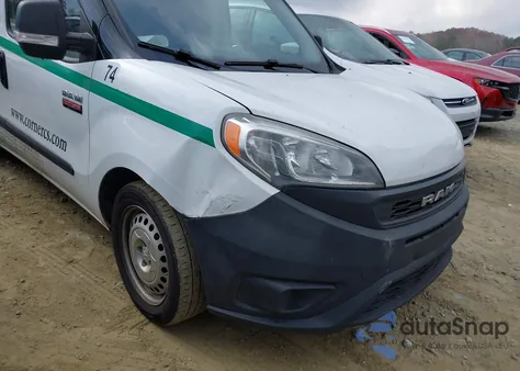 2019 Ram Promaster City Tradesman z USA, uszkodzony, nr VIN ZFBHRFAB8K6N40095